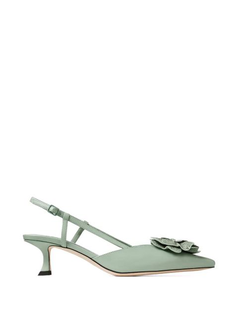 Jimmy Choo Mimmi floral slingback pumps - Green - zdjęcie produktu nr 1