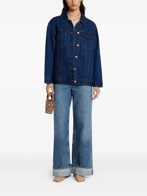 Aje Carmen denim jacket - Blue