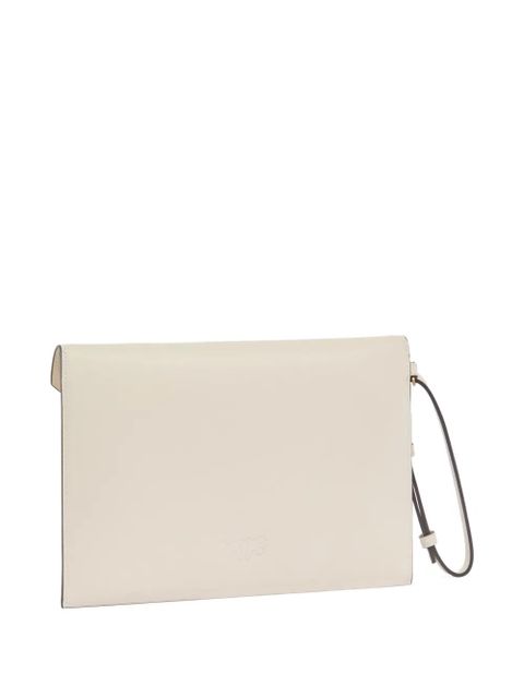 PINKO Love Birds envelope clutch bag - White - zdjęcie produktu nr 2