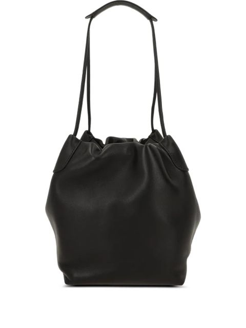 Loro Piana gathered shoulder bag - Black - zdjęcie produktu nr 1