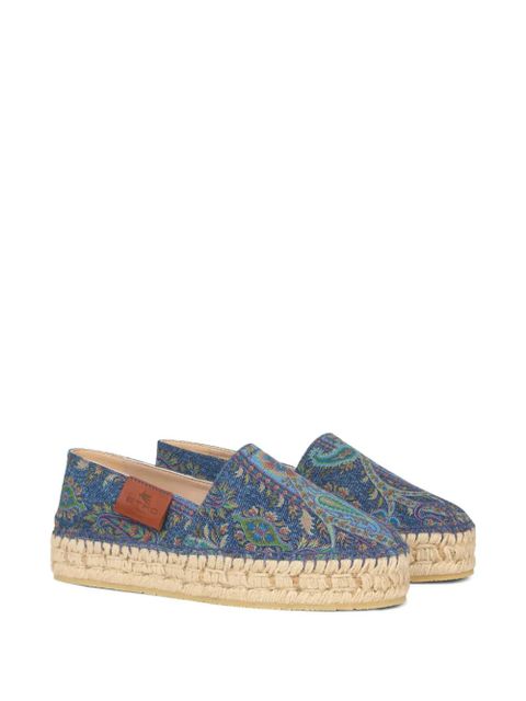 ETRO denim espadrilles - Blue - zdjęcie produktu nr 2