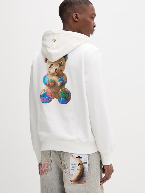 Barrow bluza z kapturem bawełniana - zdjęcie produktu nr 1