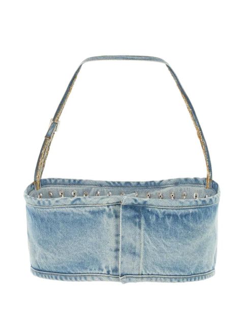 Gimaguas grommetted crop top - Blue - zdjęcie produktu nr 2