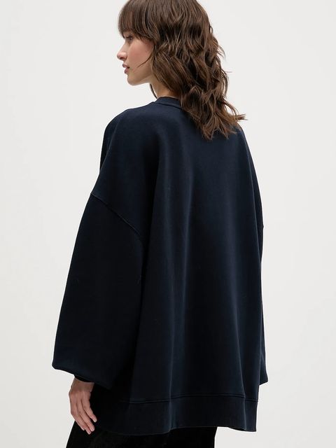 Rotate bluza bawełniana damska kolor granatowy z aplikacją 1153162318 - zdjęcie produktu nr 2