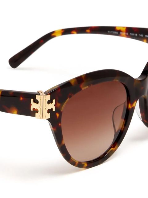 Tory Burch tortoiseshell sunglasses - Brown