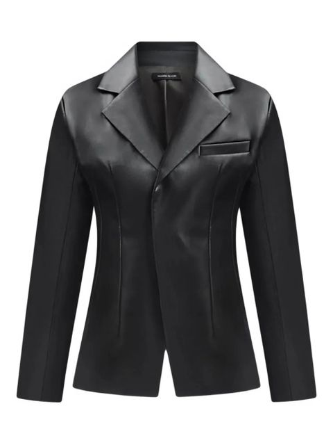 Manière De Voir double-breasted lapel blazer - Black - zdjęcie produktu nr 1