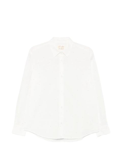 MC2 Saint Barth Meredith strass-embellishment shirt - White - zdjęcie produktu nr 1