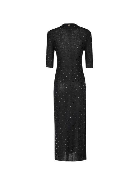 Rabanne embellishment-detail maxi dress - Black - zdjęcie produktu nr 2