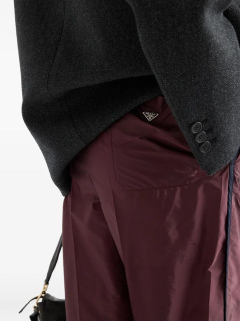 Prada straight-leg trousers - Purple