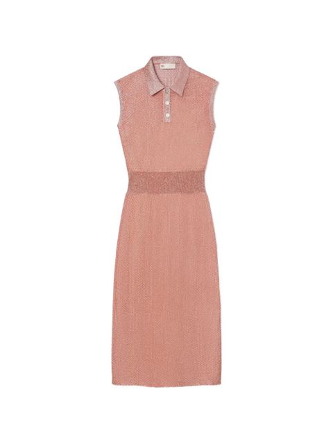 Tory Burch polo mesh dress - Pink - zdjęcie produktu nr 1