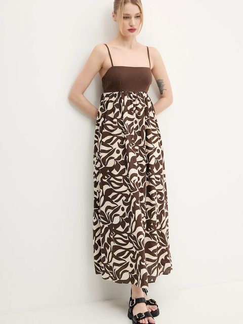 Abercrombie & Fitch sukienka lniana - zdjęcie produktu nr 2