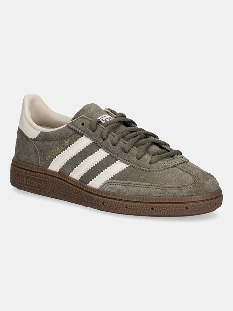 adidas Originals sneakersy skórzane Handball Spezial kolor zielony JR2121 - zdjęcie produktu nr 1