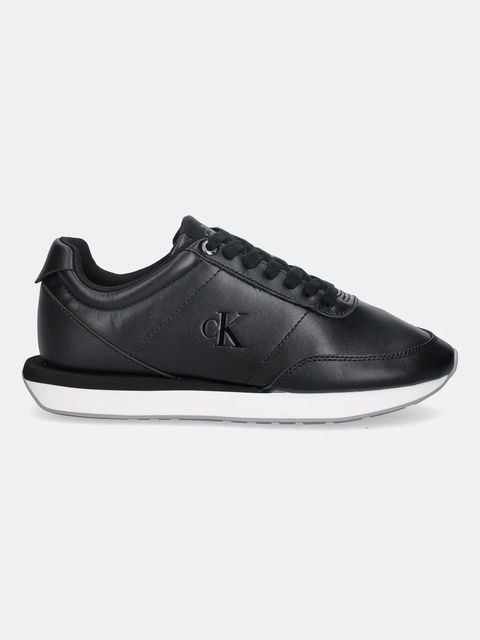 Calvin Klein sneakersy RETRO RUNNER LACE UP LTH MG - zdjęcie produktu nr 1