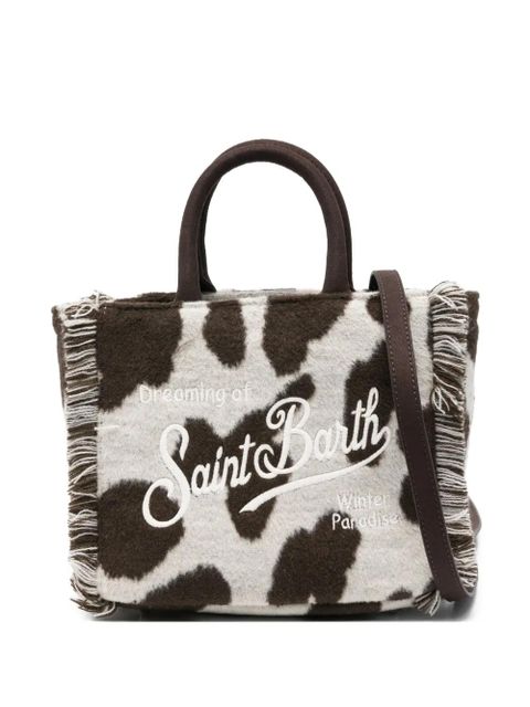 MC2 Saint Barth Vanity cow-print tote bag - Neutrals - zdjęcie produktu nr 1