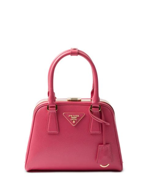 Prada mini Pyramid tote bag - Pink - zdjęcie produktu nr 2