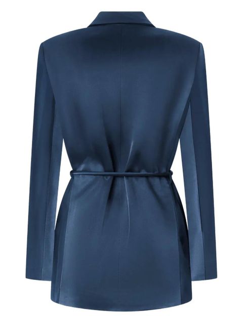 PINKO Carillon belted jacket - Blue - zdjęcie produktu nr 2