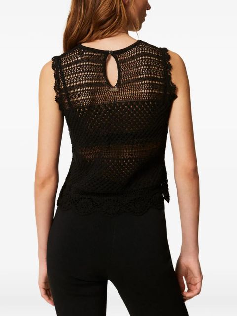 TWINSET sleeveless top - Black
