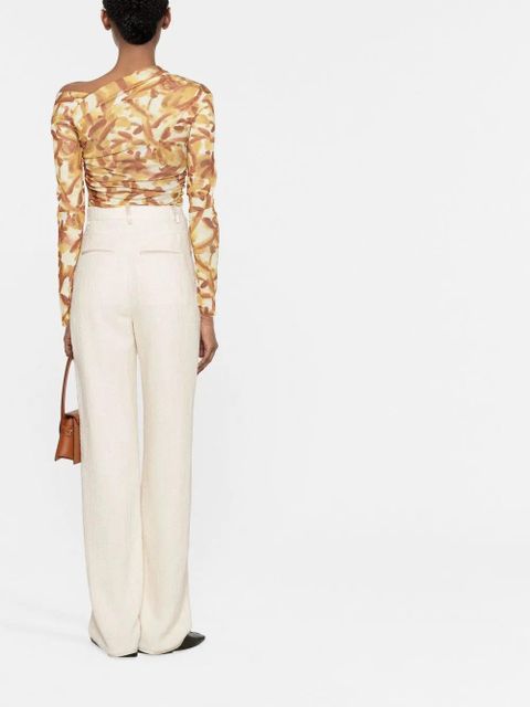 Nanushka straight-leg trousers - Neutrals