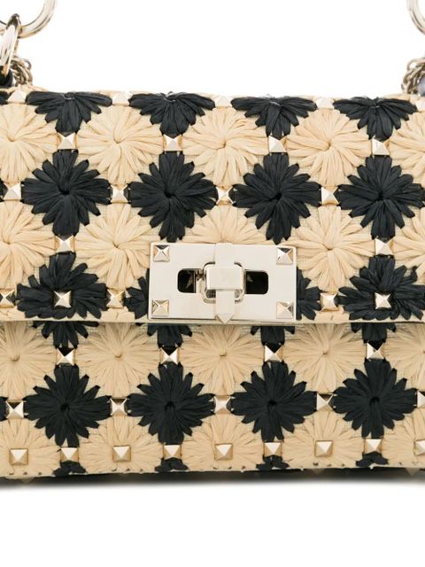 Valentino Garavani Rockstud shoulder bag - Neutrals