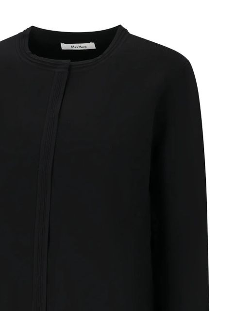 Max Mara round neck cardigan - Black