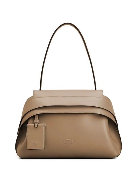 Tod's Wave small leather shoulder bag - Neutrals - zdjęcie produktu nr 1