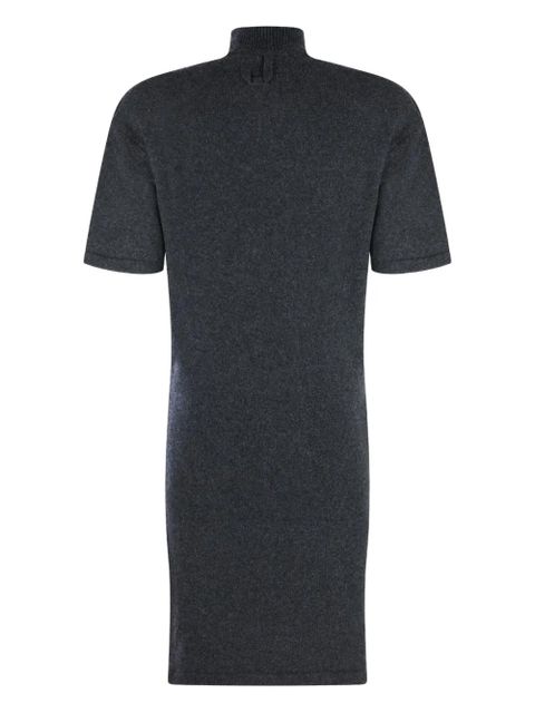 Jacquemus turtleneck short-sleeve dress - Grey