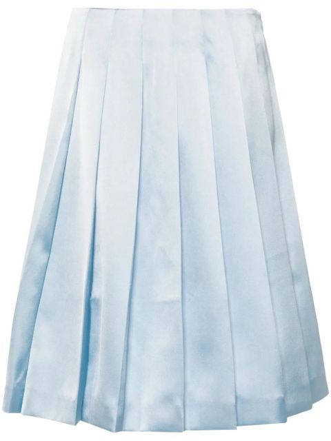 Self-Portrait pleated skirt - Blue - zdjęcie produktu nr 1