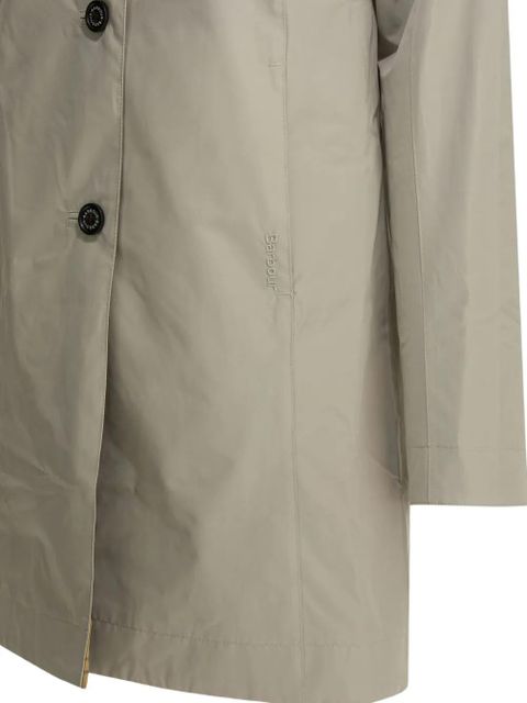 Barbour Babbity reversible check-pattern trench coat - Neutrals