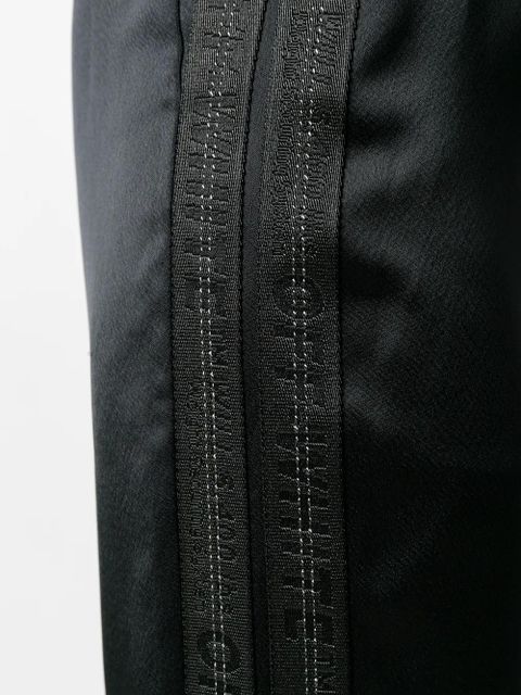 Off-White drawstring high-waist trousers - Black