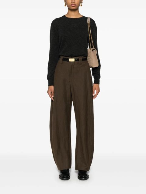 Saint Laurent crew-neck sweater - Black - zdjęcie produktu nr 2