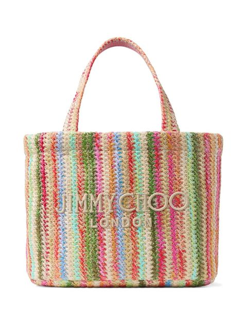 Jimmy Choo striped tote bag - Pink - zdjęcie produktu nr 1
