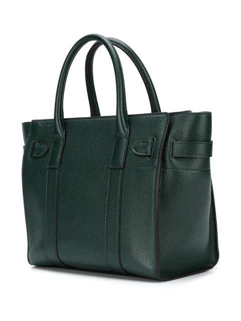 Mulberry Bayswater logo tote bag - Green