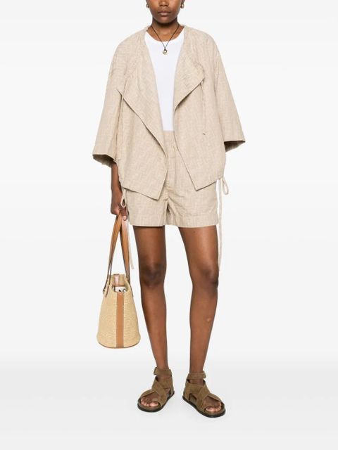 FENDI FF-jacquard shorts - Neutrals - zdjęcie produktu nr 2