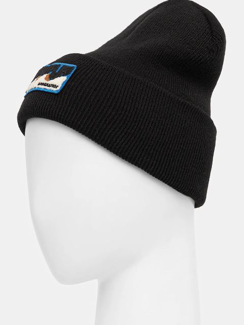 Napapijri czapka F-Montepiana kolor czarny NP0A88T69411 - zdjęcie produktu nr 2