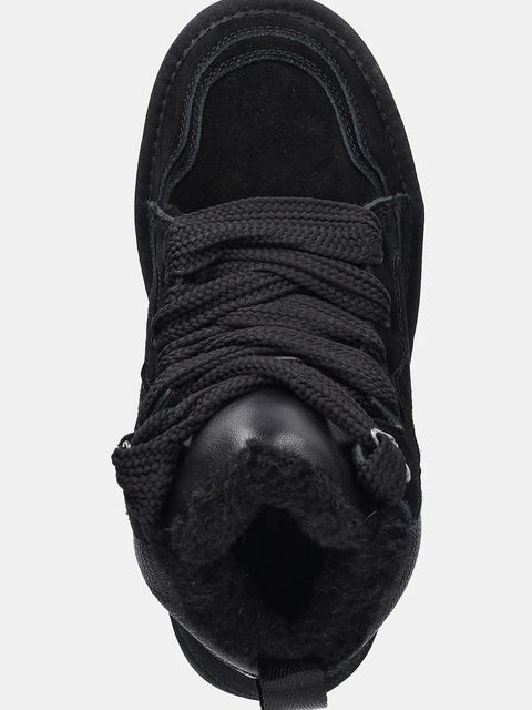 Steve Madden sneakersy zamszowe Paci damskie kolor czarny 11003464