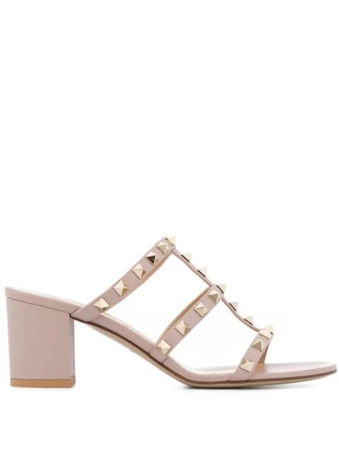 Valentino Garavani 60mm Rockstud sandals - Neutrals - zdjęcie produktu nr 1