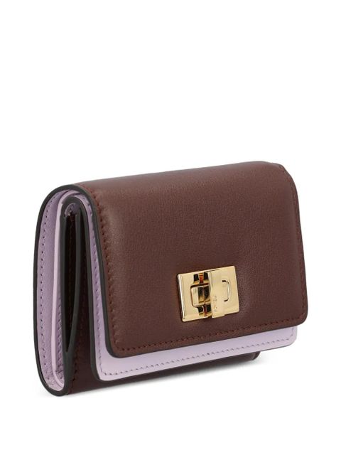 FENDI small Way trifold wallet - Brown