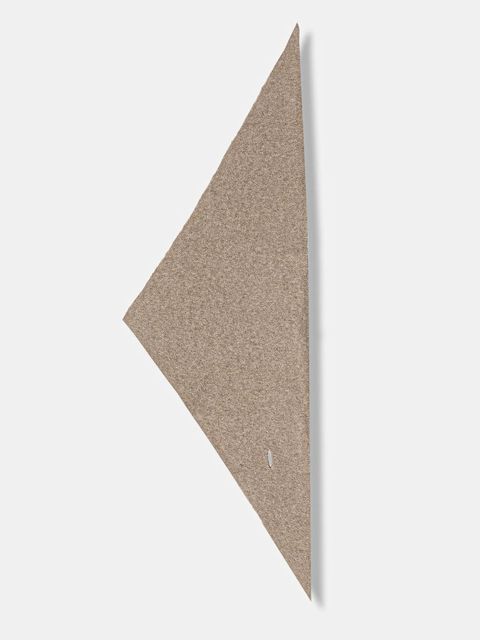 Pedro del Hierro szalik z domieszką wełny damski kolor beżowy gładki 4962464