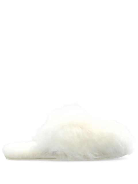 UGG fur-lined slippers - White - zdjęcie produktu nr 1