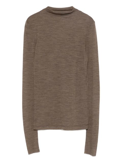 Alysi mock-neck sweater - Brown - zdjęcie produktu nr 1