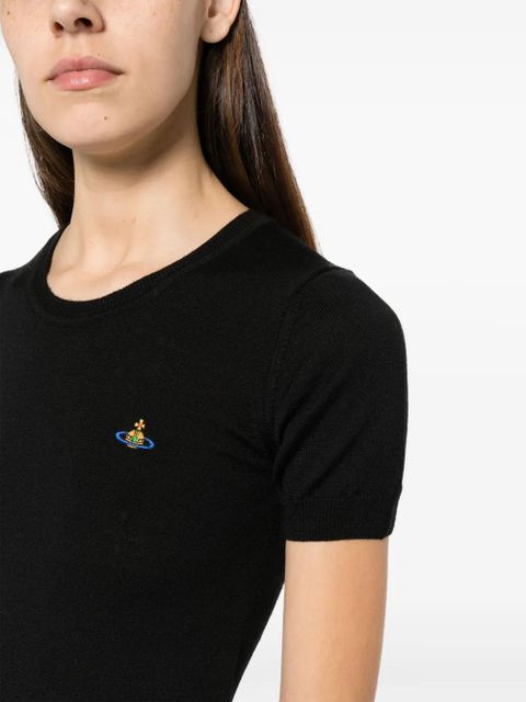 Vivienne Westwood Bea knitted T-shirt - Black