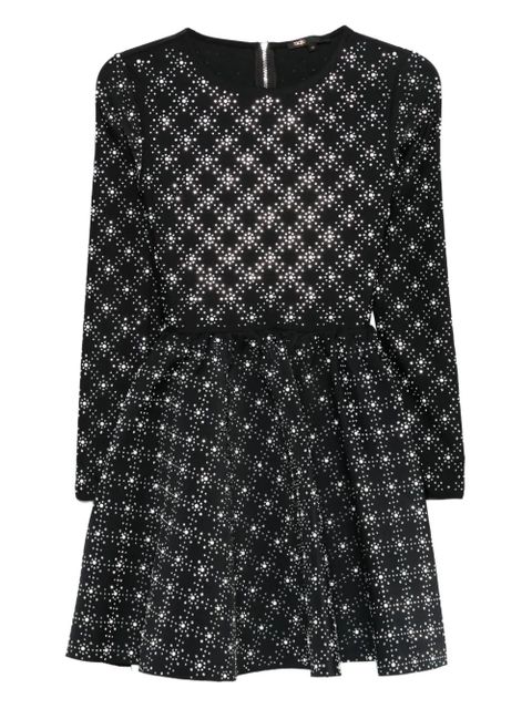 Maje rhinestone-embellished knitted dress - Black - zdjęcie produktu nr 1