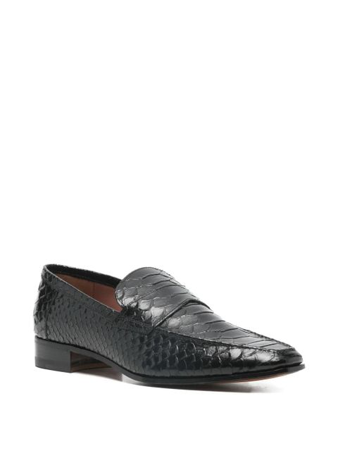 Paris Texas Alain reptile-effect loafers - Black - zdjęcie produktu nr 2