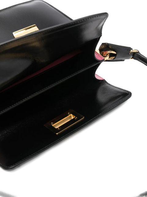 Prada small turn-lock shoulder bag - Black