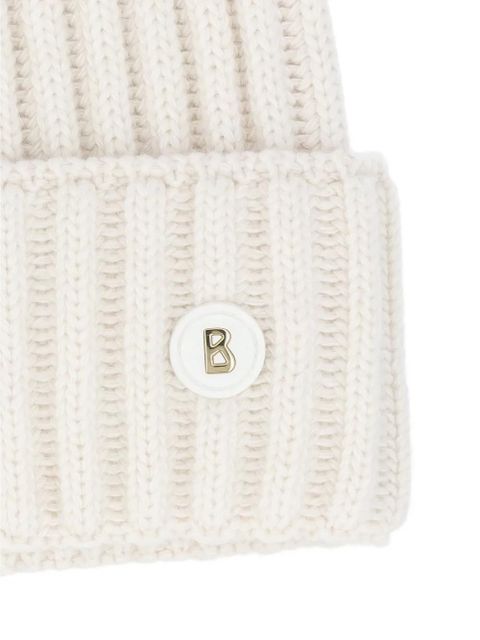 BOGNER pompom logo hat - Neutrals