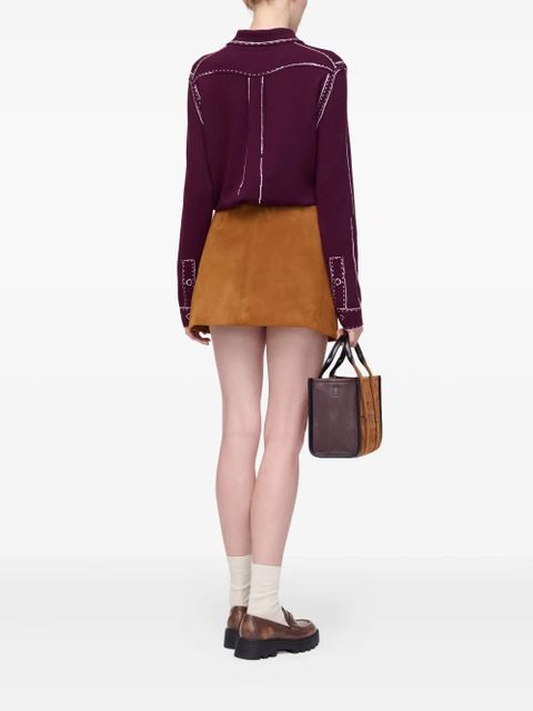 Marc Jacobs button-down knitted top - Red