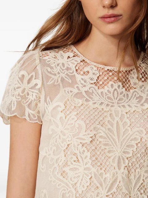 TWINSET embroidered blouse - Neutrals