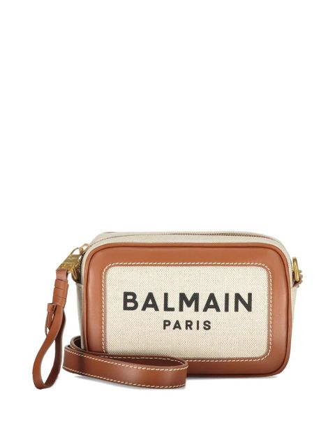 Balmain logo shoulder bag - Neutrals