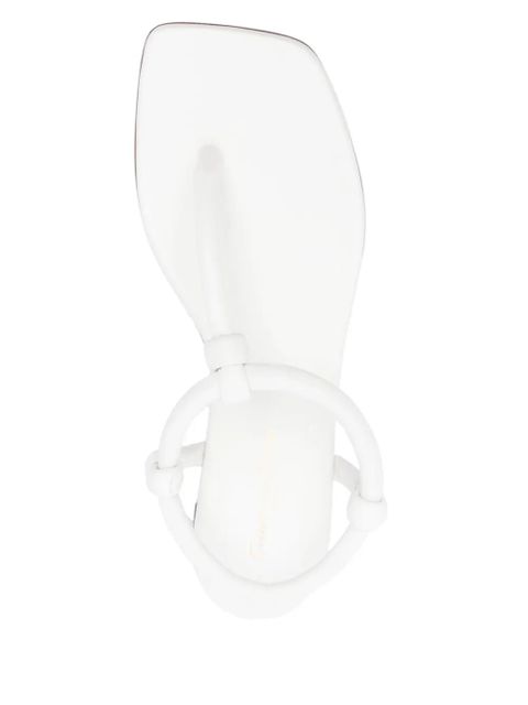 Gianvito Rossi leather sandals - White