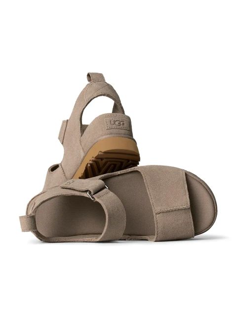 UGG sandały Goldenstar Hi damskie kolor brązowy na platformie 1167356-SKP